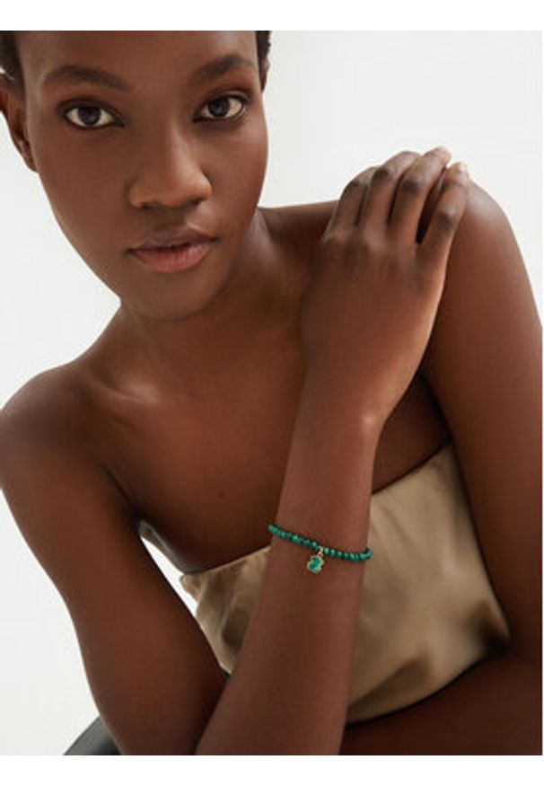 Tous - TOUS Bransoletka Icon Color 1003388100 Zielony. Materiał: srebrne. Kolor: zielony