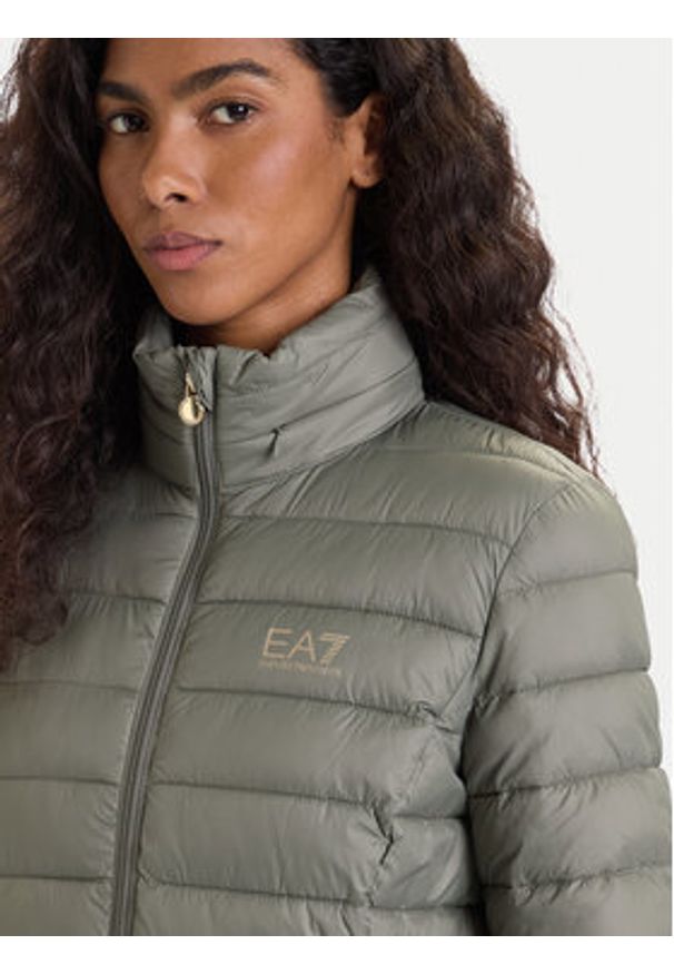 EA7 Emporio Armani Kurtka przejściowa 7W000473 AF12477 U8142 Zielony Slim Fit. Kolor: zielony. Materiał: syntetyk