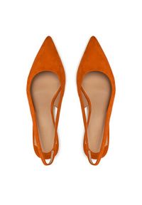 Lauren Ralph Lauren - LAUREN RALPH LAUREN Sandały Lolah II 802959263003 Pomarańczowy. Kolor: pomarańczowy. Materiał: zamsz, skóra #4