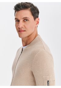 Pako Lorente - PAKO LORENTE - Rozpinany kardigan w kolorze beżowym. Okazja: na co dzień. Kolor: beżowy. Materiał: wełna, bawełna. Sezon: jesień. Styl: casual #7