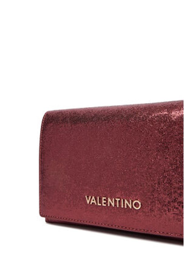 VALENTINO - Valentino Torebka Ember VBS9IE17GLI Bordowy. Kolor: czerwony. Materiał: skórzane