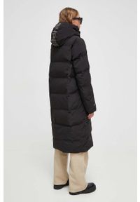 Superdry kurtka damska kolor czarny zimowa. Kolor: czarny. Materiał: materiał, włókno. Sezon: zima #2