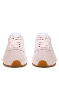 Gino Rossi Sneakersy AYA-110125 Różowy. Kolor: różowy. Materiał: zamsz, skóra #5