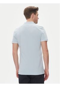Lee Polo Pique 112363784 Błękitny Regular Fit. Typ kołnierza: polo. Kolor: niebieski. Materiał: bawełna #4