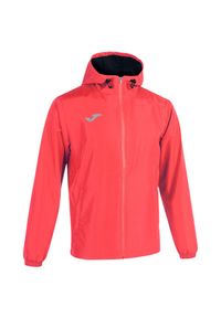 Kurtka do biegania męska Joma Elite VIII przeciwdeszczowa. Kolor: czerwony, różowy, pomarańczowy, wielokolorowy. Sport: bieganie
