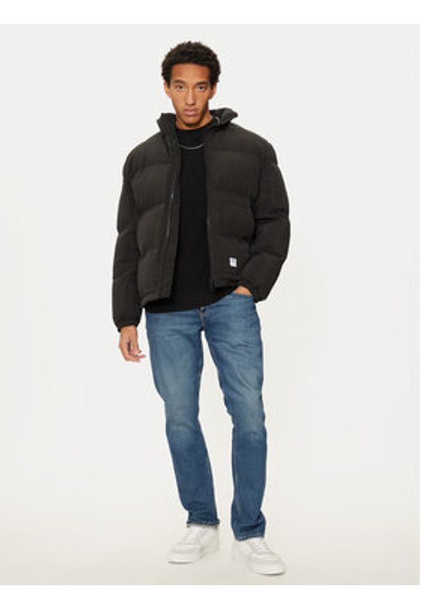 Hugo - HUGO Kurtka zimowa Brooklin 50522234 Czarny Regular Fit. Kolor: czarny. Materiał: syntetyk. Sezon: zima