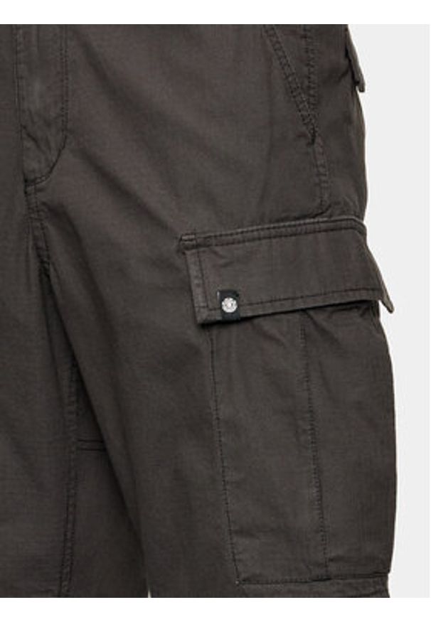 Element Szorty materiałowe Legion Cargo ELYWS00103 Czarny Regular Fit. Kolor: czarny. Materiał: bawełna
