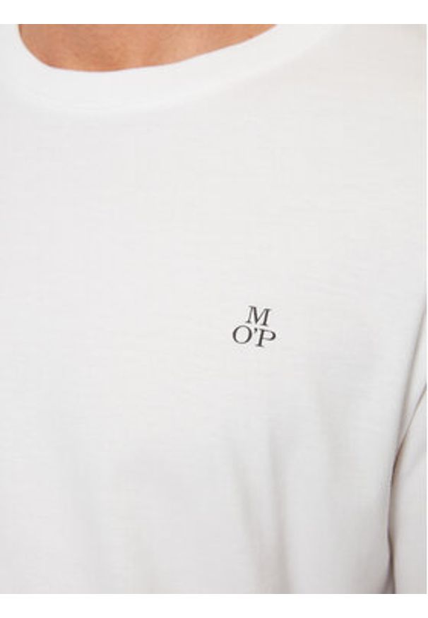 Marc O'Polo Longsleeve B21 2012 52210 Biały Regular Fit. Typ kołnierza: polo. Kolor: biały. Materiał: bawełna. Długość rękawa: długi rękaw