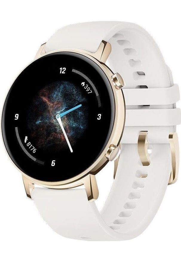 HUAWEI - Smartwatch Huawei Watch GT 2 42mm Biały (Diana-B19J). Rodzaj zegarka: smartwatch. Kolor: biały