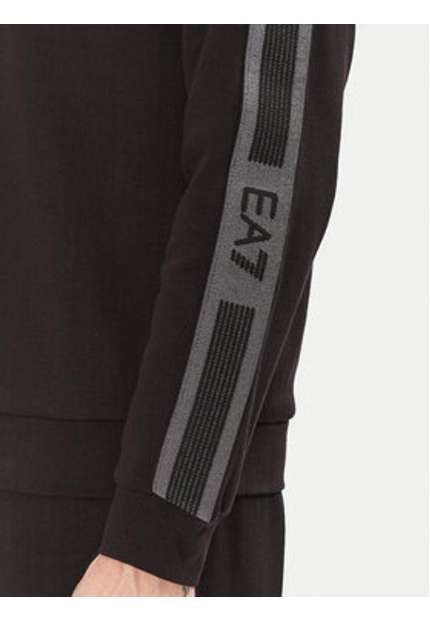 EA7 Emporio Armani Bluza 7M000140 AF12660 UC001 Czarny Regular Fit. Kolor: czarny. Materiał: bawełna