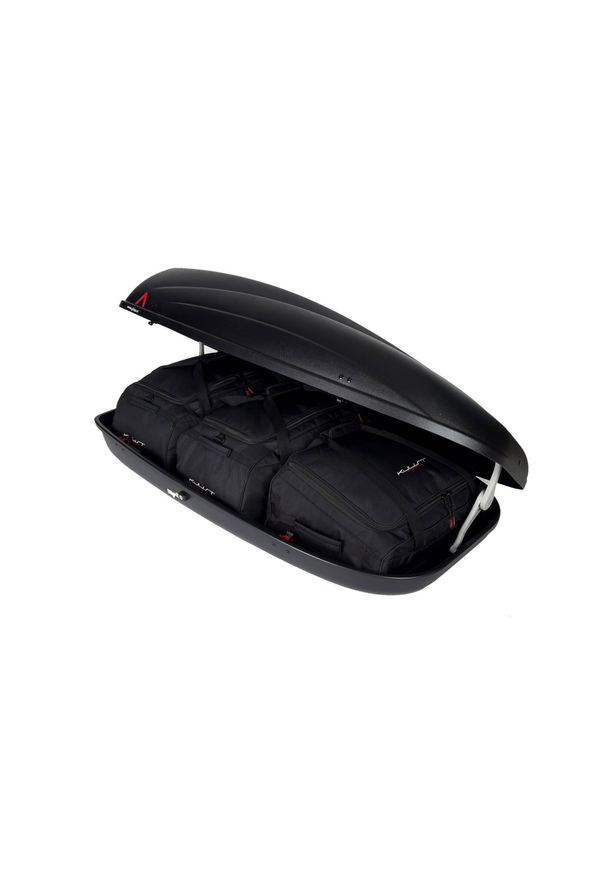 KJUST - Torby Do Boksu Dachowego G3 Krono 400 3Szt Kjust. Kolor: czarny. Styl: sportowy