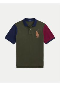 Polo Ralph Lauren Polo 710958777001 Zielony Classic Fit. Typ kołnierza: polo. Kolor: zielony. Materiał: bawełna #5