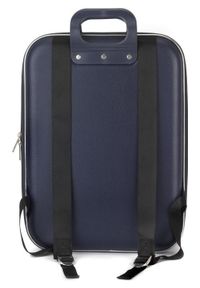 Bombata Backpack Classic 15''-16'' dark blue. Materiał: materiał. Wzór: paski. Styl: sportowy, elegancki
