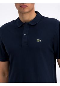 Lacoste Polo PH4012 Granatowy Slim Fit. Typ kołnierza: polo. Kolor: niebieski. Materiał: bawełna #2