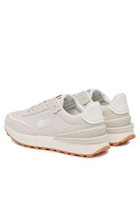 Tommy Jeans Sneakersy Tjm Technical Runner EM0EM01265 Beżowy. Kolor: beżowy #4