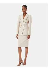 Maryley Spódnica 26EB710/43LA Beżowy Regular Fit. Kolor: beżowy. Materiał: syntetyk #4