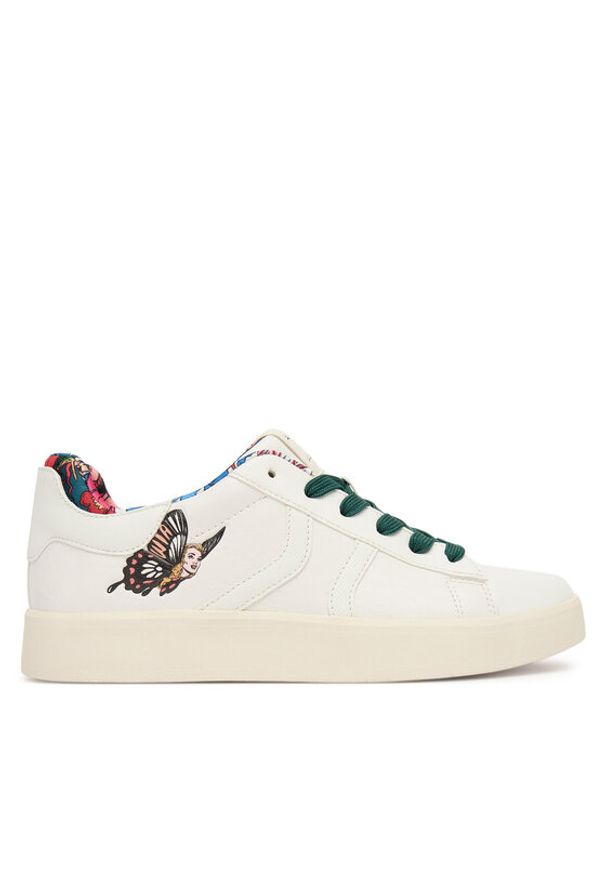 Aldo Sneakersy Whatisadam01 14038437 Biały. Kolor: biały. Materiał: skóra