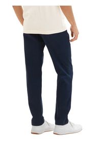 Tom Tailor Spodnie materiałowe 1035045 Granatowy Regular Fit. Kolor: niebieski. Materiał: bawełna #7