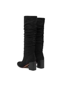 Nine West Kozaki CEO-BASZIRA-01 Czarny. Kolor: czarny. Materiał: materiał #5