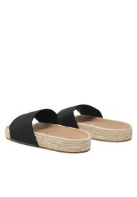 Roxy Espadryle ARJL101053 Czarny. Kolor: czarny. Materiał: skóra #5