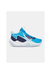 Buty koszykarskie dziecięce Under Armour Grade School Jet '23. Kolor: niebieski