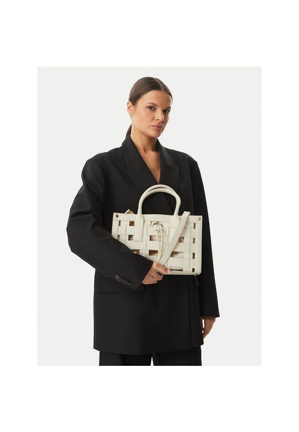 Torebka Marciano Guess. Kolor: kremowy