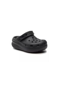 Tenisówki Crocs Model Classic Crush Clog Kolor Czarny. Kolor: czarny. Materiał: guma, materiał, syntetyk
