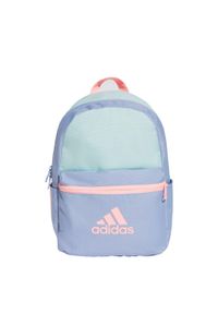 Adidas - Plecak Badge of Sport Kids. Kolor: niebieski. Materiał: materiał. Styl: sportowy