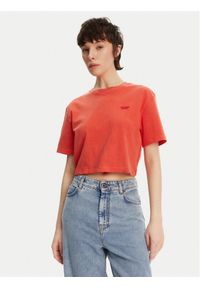 Tommy Jeans T-Shirt DW0DW20324 Pomarańczowy Relaxed Fit. Kolor: pomarańczowy. Materiał: bawełna #1