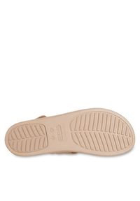 Crocs Sandały Brooklyn Woven Upper LW 209977 Beżowy. Kolor: beżowy #4