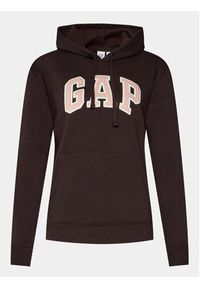 GAP - Gap Bluza 463506-35 Brązowy Regular Fit. Kolor: brązowy. Materiał: bawełna, syntetyk #5