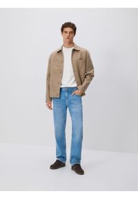 Reserved - Jeansy straight fit - niebieski. Kolor: niebieski