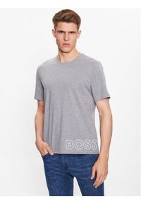 BOSS - Boss T-Shirt 50472750 Szary Regular Fit. Kolor: szary. Materiał: bawełna #1