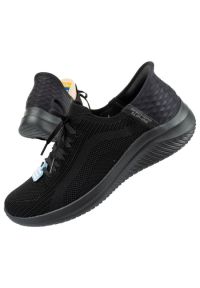 skechers - Buty Skechers Ultra Flex 3.0 W 149710/BBK czarne. Zapięcie: sznurówki. Kolor: czarny. Materiał: guma, materiał. Szerokość cholewki: normalna