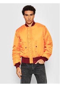 Alpha Industries Kurtka bomber Ma-1 100101 Bordowy Regular Fit. Kolor: czerwony. Materiał: syntetyk #8