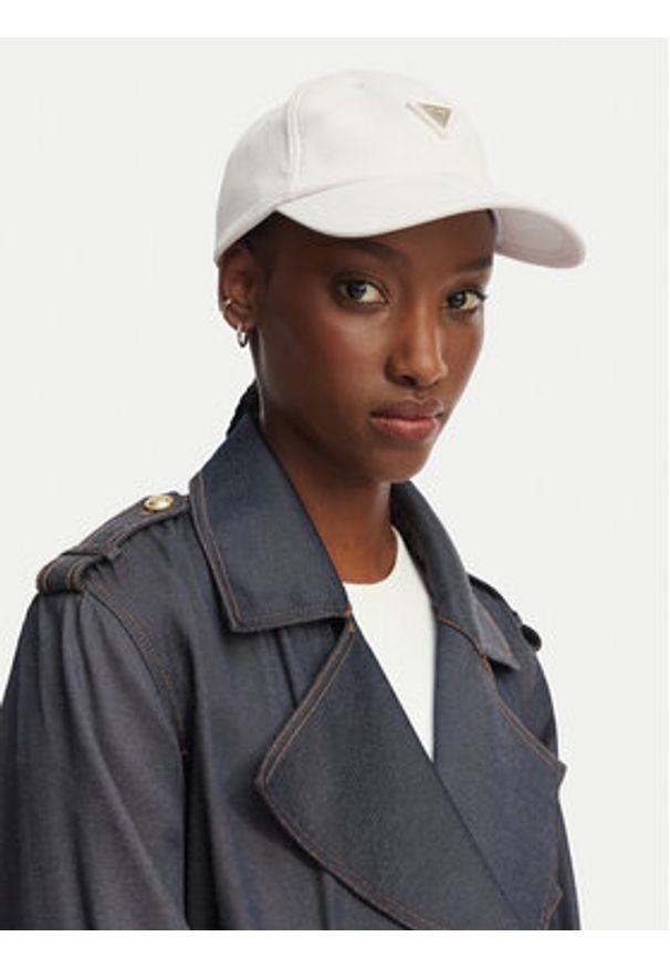 Guess Kapelusz 180631 Biały. Kolor: biały. Materiał: nylon, poliamid