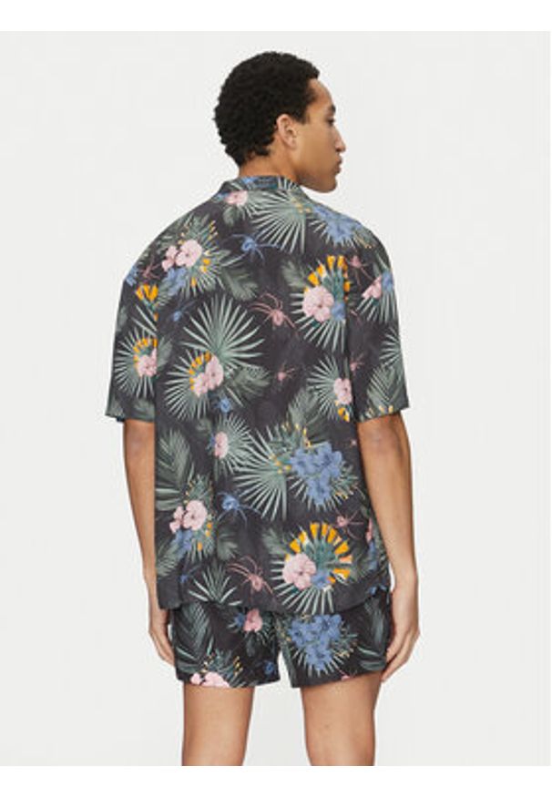 Hugo - HUGO Koszula Beach 50540065 Zielony Relaxed Fit. Kolor: zielony. Materiał: wiskoza