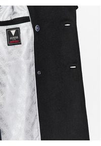 Guess Płaszcz wełniany M3BL40 WFO00 Czarny Regular Fit. Kolor: czarny. Materiał: wełna, syntetyk