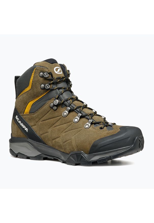 Scarpa - Buty trekkingowe męskie SCARPA ZG Trek GTX. Kolor: zielony. Sport: turystyka piesza
