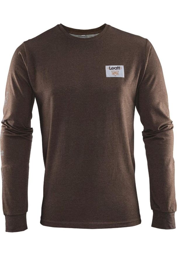 Bluzka LEATT Long Shirt Core. Kolor: brązowy