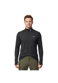 FJORK MERINO - Koszulka z długim rękawem męska wykonana w 100% z wełny merynosów – Finn 210 Zip. Kolor: szary. Materiał: wełna. Długość rękawa: długi rękaw. Długość: długie. Sezon: zima. Sport: narciarstwo #1