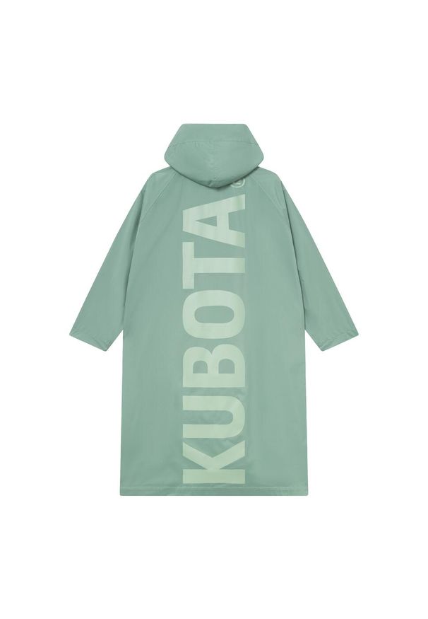 Kubota Kurtka Przeciwdeszcowa Unisex Parka Turystyczna. Kolor: zielony. Materiał: poliester. Sport: turystyka piesza