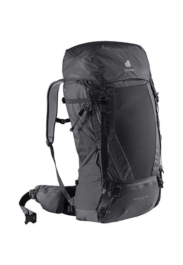 Plecak trekkingowy Deuter Futura Air Trek 60 + 10 - black/graphite. Kolor: czarny. Styl: sportowy