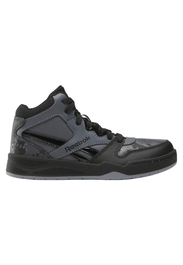 Reebok - Buty na co dzień młodzieżowe REEBOK BB4500 COURT eko skóra wysokie. Okazja: na co dzień. Kolor: czarny. Materiał: skóra