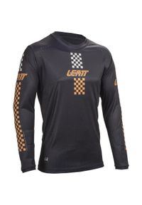 Koszulka rowerowa LEATT Jersey MTB Enduro 4.0. Kolor: czarny. Materiał: jersey. Sport: kolarstwo