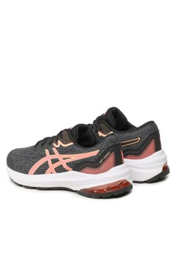 Asics Buty do biegania GT-1000 11 GS 1014A237 Czarny. Kolor: czarny. Materiał: materiał