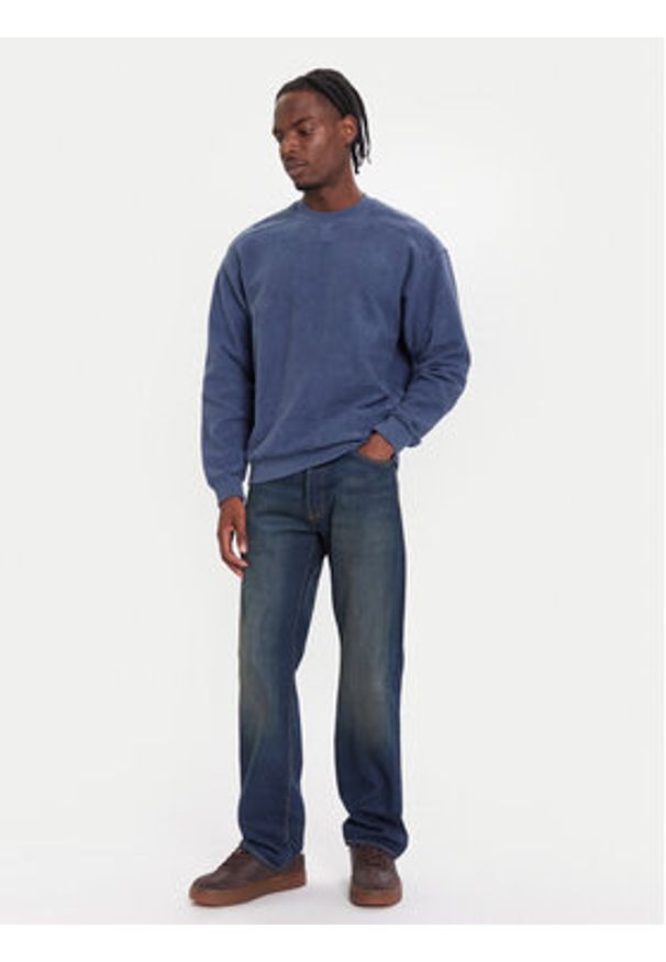 United Colors of Benetton - United Colors Of Benetton Bluza 3NMEU109T Granatowy Regular Fit. Kolor: niebieski. Materiał: bawełna