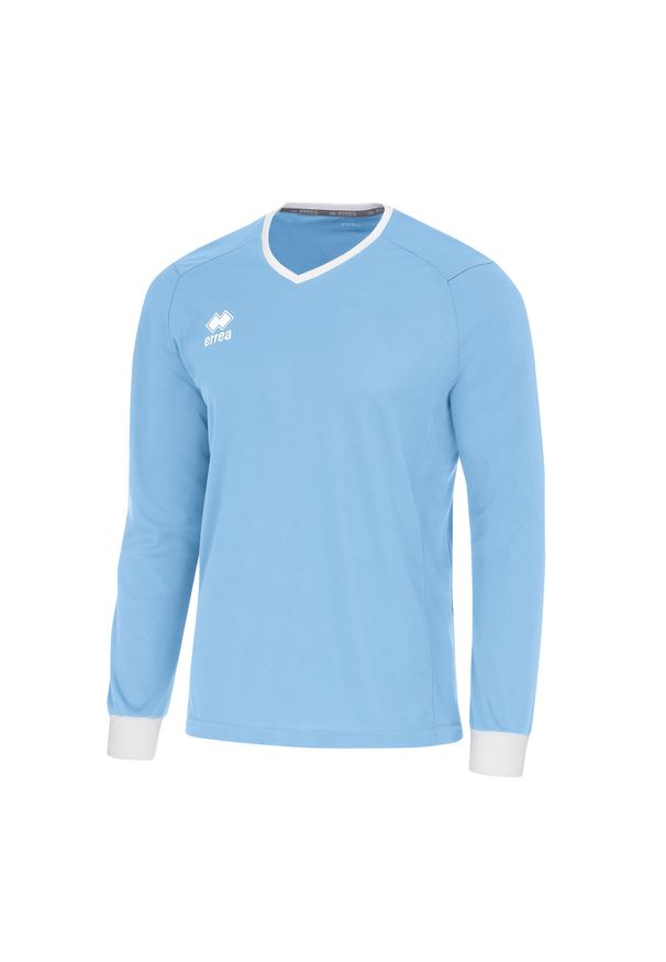 ERREA - Koszulka z długim rękawem Errea Lennox. Kolor: niebieski, wielokolorowy, biały. Długość rękawa: długi rękaw. Długość: długie. Sport: piłka nożna