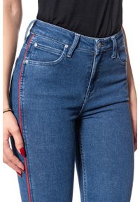 Lee - SPODNIE DAMSKIE LEE SCARLETT PIPING RED STOWE L31VROOR 112107312 #9