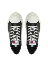 Tommy Jeans Trampki Foxing EN0EN02714 Czarny. Kolor: czarny. Materiał: skóra #6